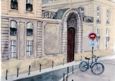 « Rue du Regard » 24x15,5cm, 2017