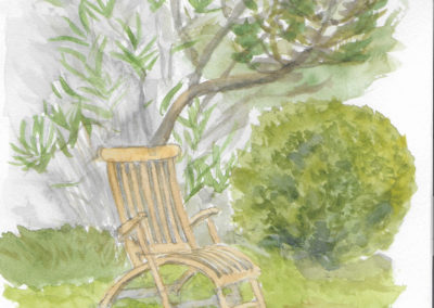 Dans-le-jardin, Barac'hn, Bretagne