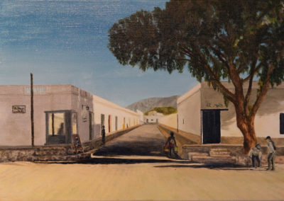 « Cachi, calle »<br>Huile sur toile, 38x55cm, 2019