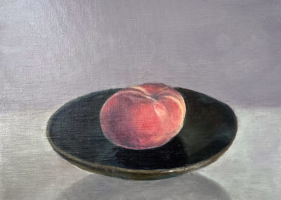« Pêche de Paraguay »<br>Huile sur toile, 30 x 30cm, 2023
