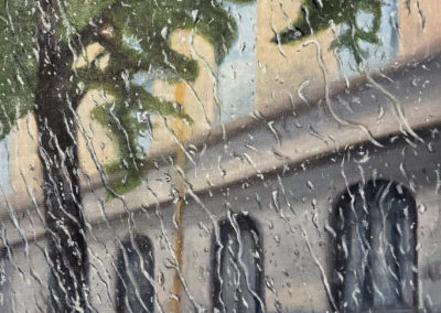« Boulevard Pasteur » huile sur toile, 65x50cm, 2024