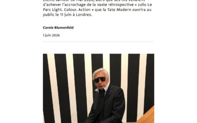 Adieu à Julio Le Parc, jeune homme de 98 ans